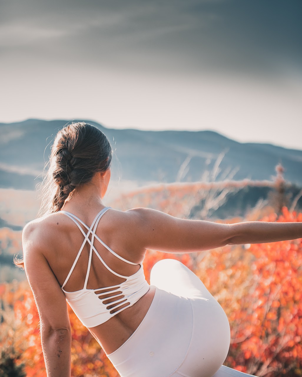 Shooting Yoga en plein air