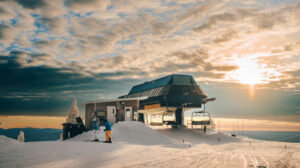 Photographie de station de ski à Banff