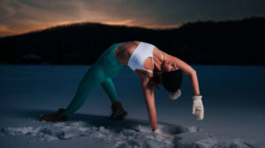 Shooting Yoga en plein air