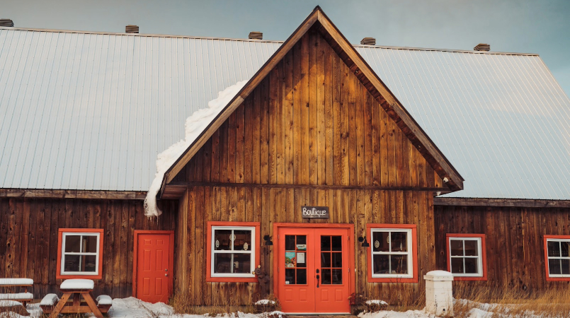 Photographie boutique au Mont-Tremblant