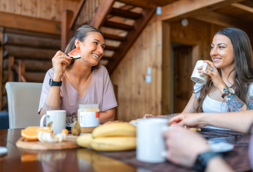 Photographie au petit déjeuner