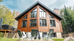 Chalet familial idéal pour les vacances dans les Laurentides.