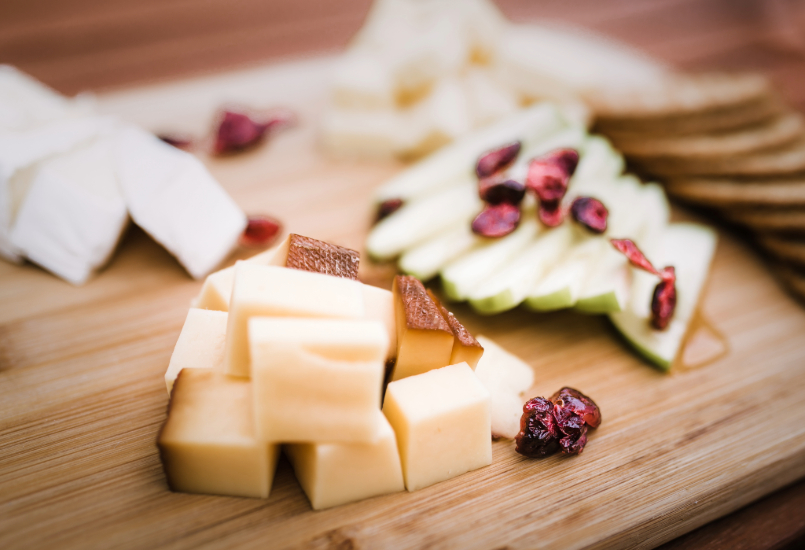 Photographie culinaire cheese plate